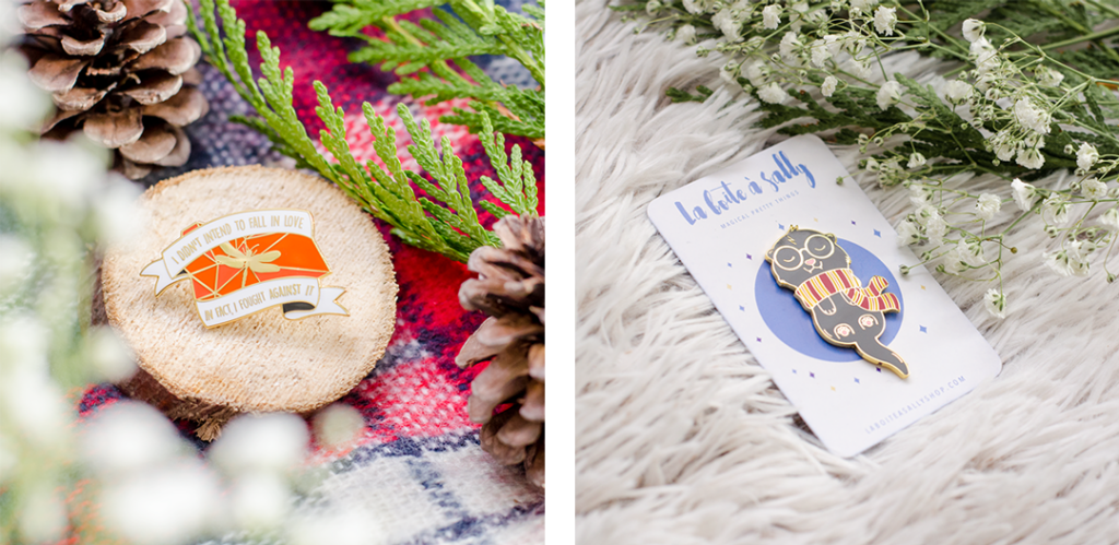 Exemples de pin’s en hard enamel